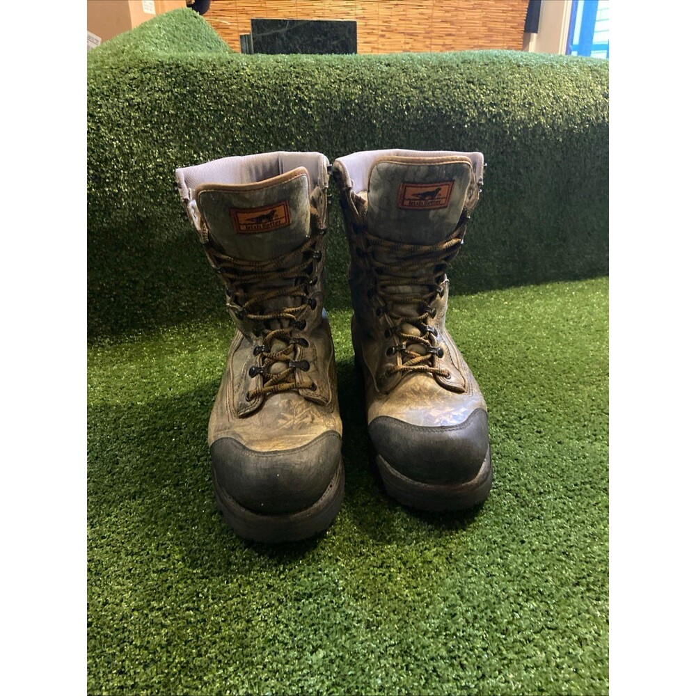 Red Wing Irish Setter Camo Boots Men’s 10.5 Leather GORE-TEX Supprescent Vibram